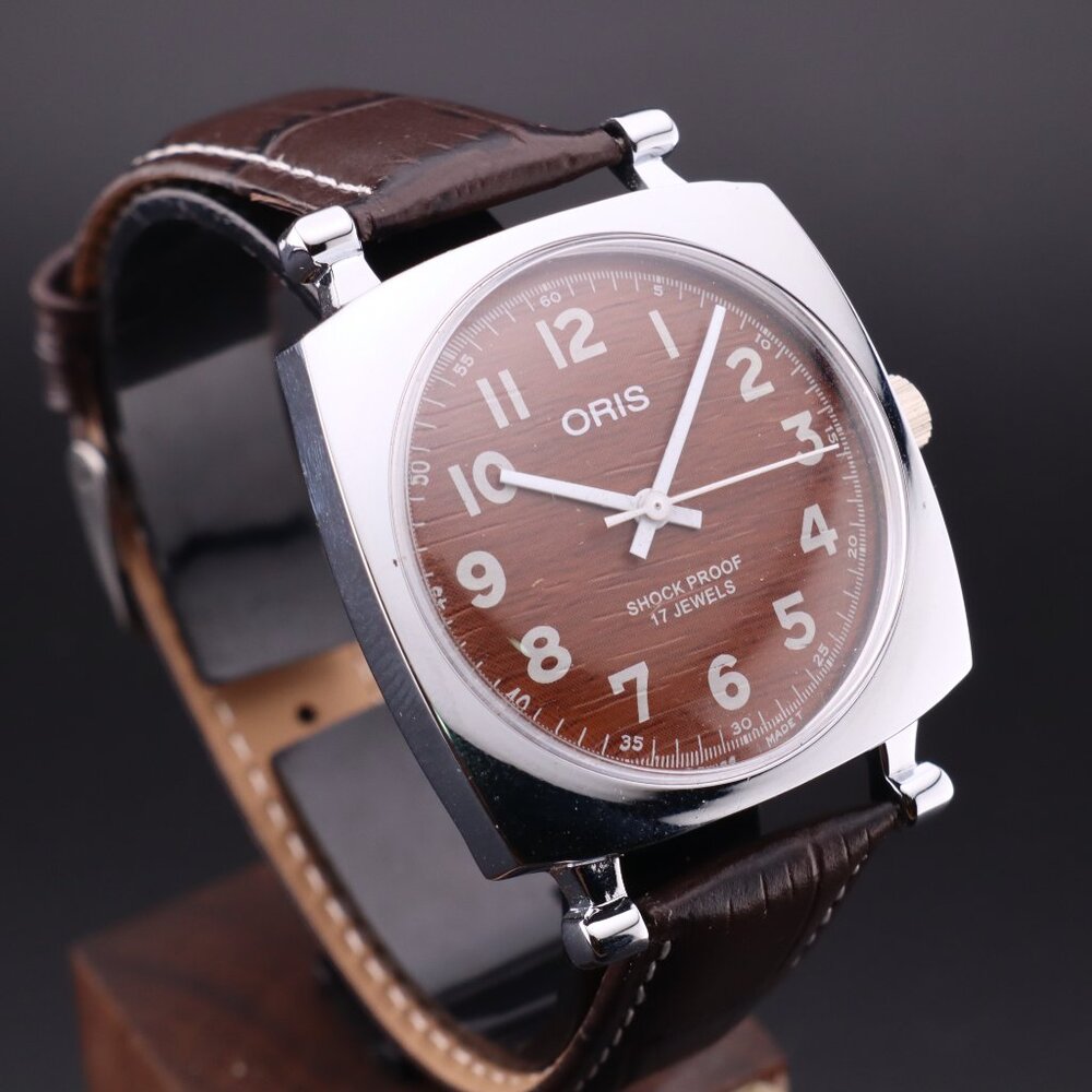 Oris Vintage Swiss 17 Jewels Hand-Wound Mechanical Men's Watch - FREE SHIPPING